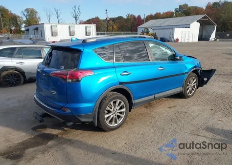2017 Toyota Rav4 Limited z USA, uszkodzony, nr VIN 2T3DFREV6HW674167